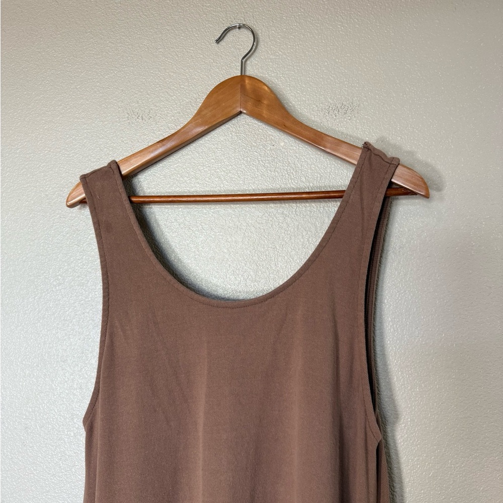 Free People Beach Perth Barrel T-shirt Midi Dress Beach Cotton Large - Picture 5 of 11